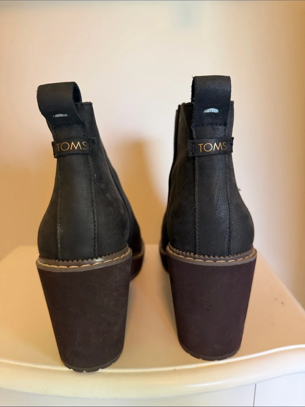 Toms wedge ankle